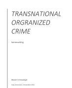 Bundel Criminolgie master Opsporingscriminologie VU