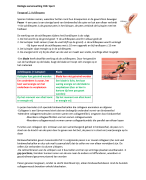 Nectar Biologie 5 VWO H16 'Sport' samenvatting