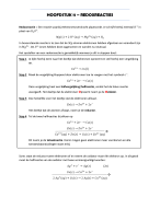Scheikunde VWO 5 Hoofdstuk 11: Redox