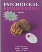 Samenvatting Psychologie Een inleiding