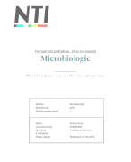 Microbiologie (BMLMIC12) 2e leerjaar college 4 (metabolisme & toepassing)