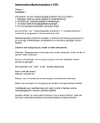 Samenvatting Maatschappijleer 4 VWO Thema 1 en 2