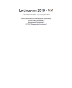 Leiding geven Hoofdstuk 2 Mediamanagement & Marketing