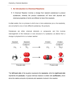 Chemical Reactions & General Chemistry