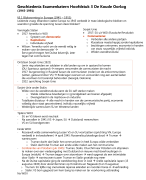 Samenvatting Geschiedenis Examenkatern Hoofdstuk 3 De Koude Oorlog