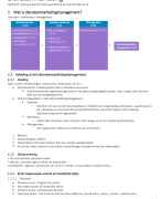 Samenvatting vak dienstenmarketing 