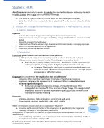 samenvatting: strategic HRM