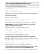 Economie Percent H11 vwo samenvatting