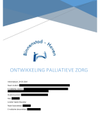 Ontwikkeling Palliatieve zorg