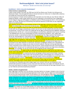 Samenvatting Ethiek \'Rechtvaardigheid\' - Michael J. Sandel - 14e druk (2018).