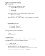 Spraakaudiometrie - gehoor - W. D'haenens