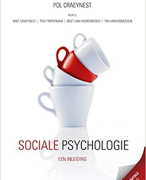 Samenvatting sociale psychologie TP fase 1