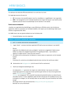 HRM-Basics volledig 2018-2019