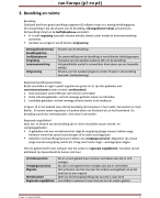 Samenvatting - Aardrijkskunde (de Geo) - Havo/VWO 2 - hoofdstuk 4 (paragraaf 3 en paragraaf 4) - Duitsland in het hart van Europa