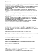 Samenvatting M&O: Financieel beleid, Interne en externe verslaggeving, Marketingbeleid, Ondernemingsplan