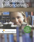 Samenvatting Basiskennis taalonderwijs