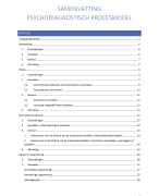 Samenvatting Psychodiagnostiek 3 KLP academiejaar 2018-2019
