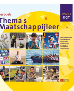 Maatschappijleer vmbo-gt 3 samenvatting
