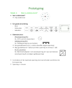 Samenvatting Prototyping - MCT
