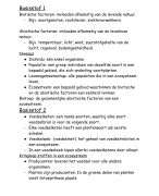BiologieVoorJou - havo/vwo 2 - Samenvatting Thema 6