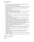 Biologie: De erfelijkheidsleer