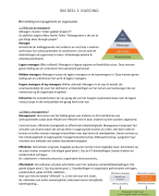 Samenvatting bedrijfsmanagement DEEL 1 (van de 3)