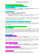 Counselen, Coachen en Trainen 2019 - 2020