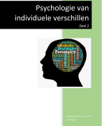 Psychologie van de individuele verschillen 