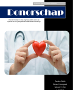 Wiskunde A VWO 5 Onderzoek naar donorschap voor Statistiek 