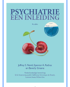 samenvatting psychiatrie / psychopathologie