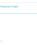 samenvatting ontwikkelingspsychologie 