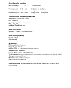 Scheikunde samenvatting (+symbolen in tabellen weergegeven) Chemische reacties - 3VWO/Gymnasium
