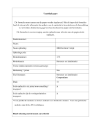 Paper Personen- en Familierecht NTI HBO Rechten jaar 2