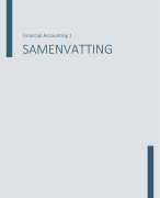 Samenvatting Management Accounting 1