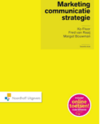 H16  Sponsoring Kennis C Marketingcommunicatiestrategie B&A jaar 1