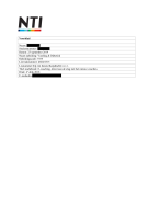 NTI Tentamenopdracht E-health