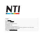 NTI Beroepsopdracht Diëtistisch Handelen 