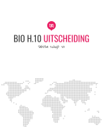 Biologie, BIO hoofdstuk 9 t/m 21 