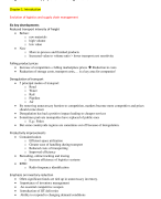Summary Logistics and Supply Chain Management