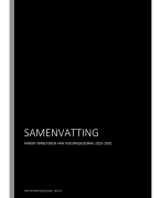 Samenvatting minor Verbeteren van Voedingsgedrag