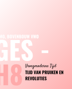 Geschiedenis H8, samenvatting