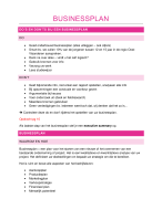 Businessplan samenvatting bedrijfsmanagement