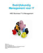 Bedijfskundig Management voor IT