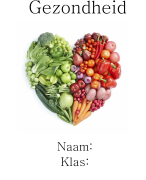 Werkstuk over voeding