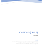 Portfolio (Social Work, 1e jaar): Deel 2, Gesprek