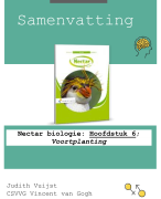 Samenvatting: Nectar biologie: Hoofdstuk 6; Voortplanting (VWO 4)