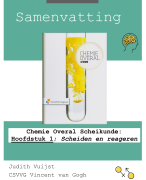 4 VWO Scheikunde - Samenvatting hoofdstuk 5  ´Reacties van zouten` - Chemie Overal