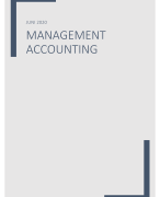 Samenvatting management account Vives Brugge 