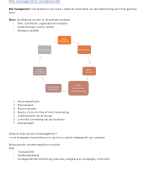 Samenvatting risk management - vives brugge - global business managament