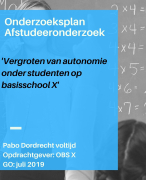 Onderzoeksrapport Hanze Groningen - TOS Taal Ontwikkeling Stoornis 2021 - Kwalitatief- en kwantitatief onderzoek 